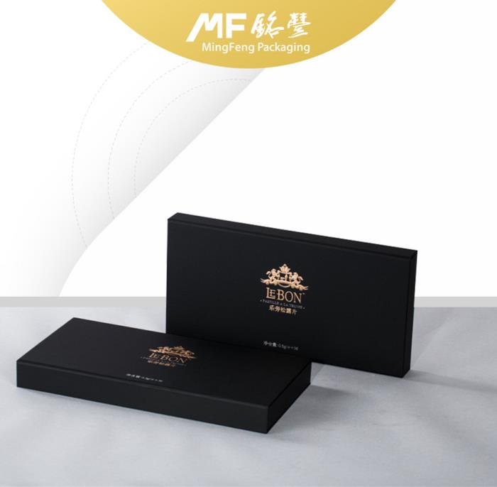 Black Classical Paper box for Healthcare products